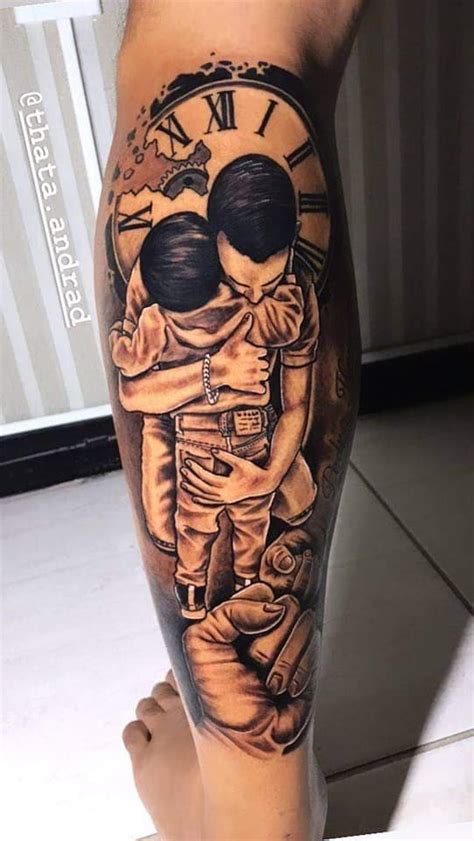 tatuajes de padre e hijo|Tatuajes de padre e hijo